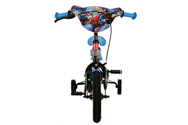 Vélo enfant Spider-Man - Garçons - 12 pouces - Bleu/Rouge