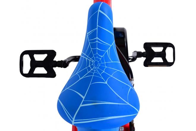 Vélo pour enfants Ultimate Spider-Man - Garçons - 14 pouces - Bleu/Rouge - Freins à deux mains