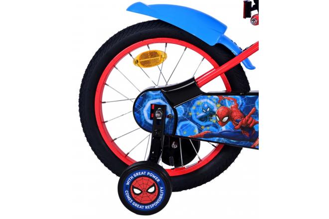 Vélo Spider-Man - Garçons - 16 pouces - Rouge