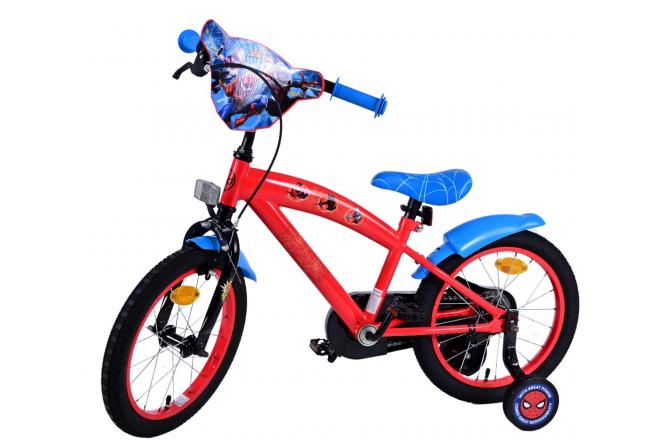 Vélo Spider-Man - Garçons - 16 pouces - Rouge