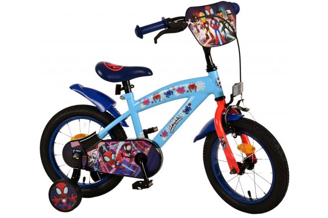 Vélo enfant Spidey - Garçons - 14 pouces - Bleu