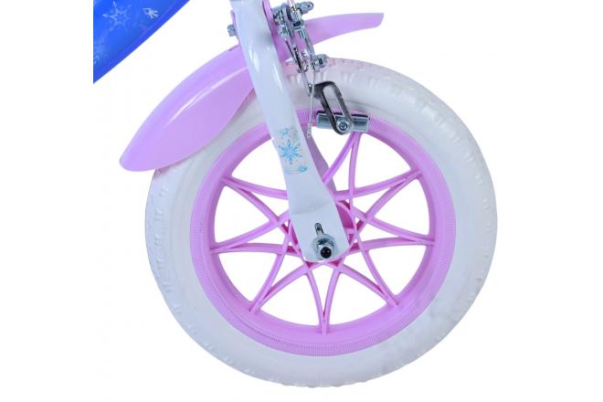 Vélo enfant Frozen - Filles - 12 pouces - Bleu