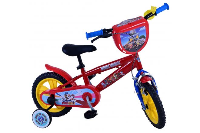 Vélo enfant Paw Patrol - garçon - 12 po - rouge
