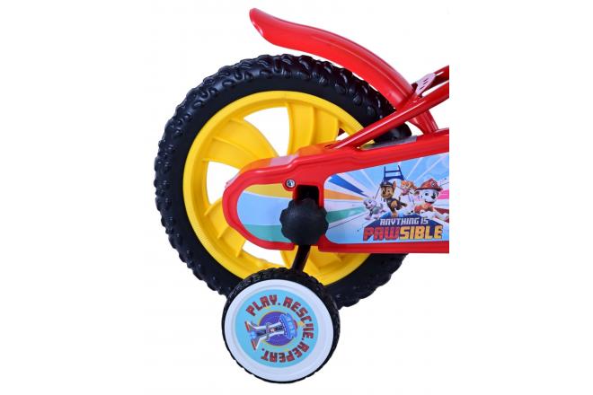Vélo enfant Paw Patrol - garçon - 12 po - rouge