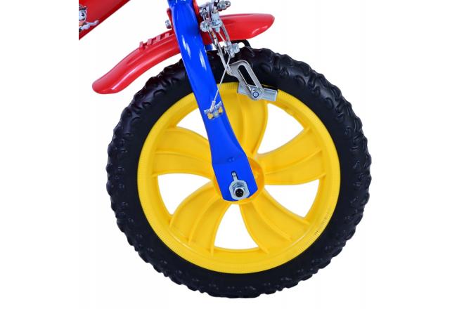 Vélo enfant Paw Patrol - garçon - 12 po - rouge