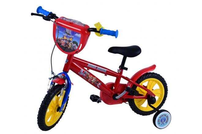Vélo enfant Paw Patrol - garçon - 12 po - rouge