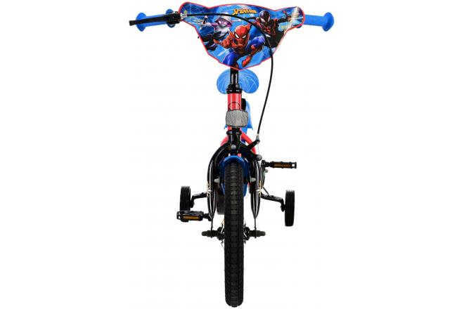 Vélo enfant Marvel Spider-Man - Garçons - 14 pouces - Rouge/Bleu