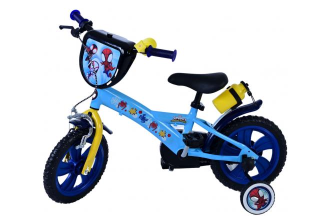 Vélo enfant Spidey - garçon - 12 pouces - Bleu