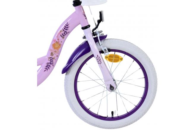 Vélo enfant Disney Wish - Filles - 16 pouces - Violet