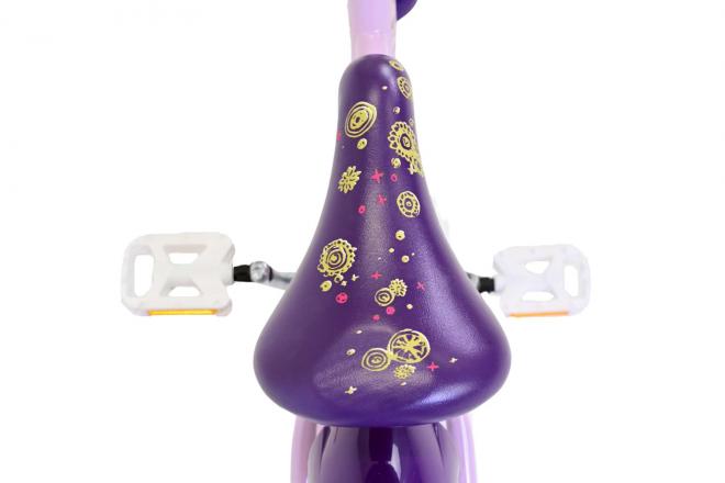 Vélo enfant Disney Wish - Filles - 16 pouces - Violet