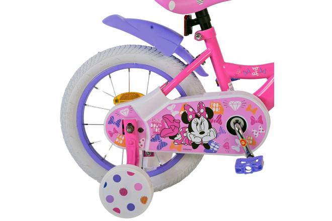 Disney Minnie Cutest Ever ! Vélo enfant - Filles - 14 pouces - Rose