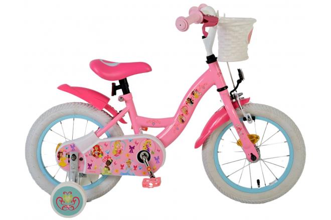 Vélo enfant Disney Princesse - Filles - 14 pouces - Rose