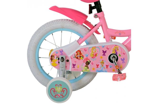 Vélo enfant Disney Princesse - Filles - 14 pouces - Rose