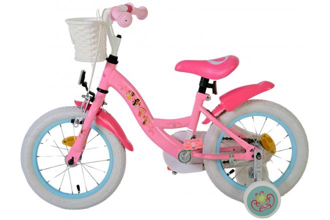 Vélo enfant Disney Princesse - Filles - 14 pouces - Rose