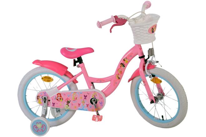Vélo enfant Disney Princesse - Filles - 16 pouces - Rose