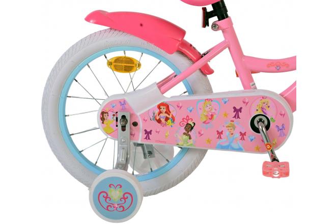 Vélo enfant Disney Princesse - Filles - 16 pouces - Rose