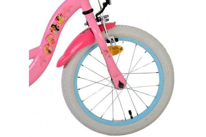 Vélo enfant Disney Princesse - Filles - 16 pouces - Rose