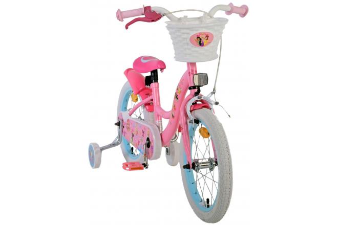 Vélo enfant Disney Princesse - Filles - 16 pouces - Rose