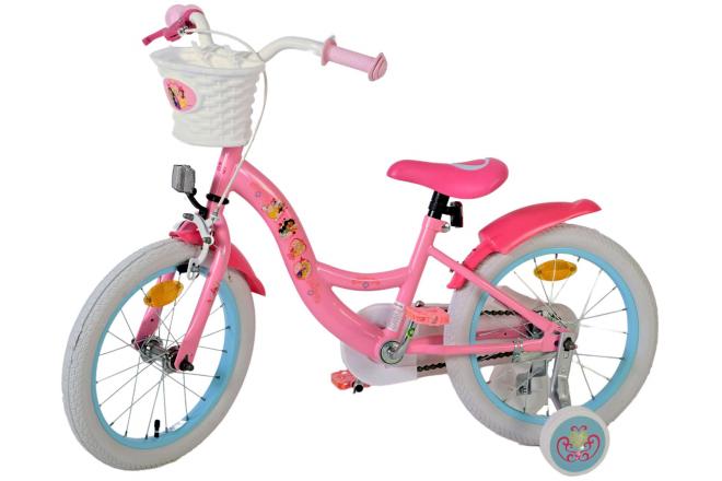 Vélo enfant Disney Princesse - Filles - 16 pouces - Rose