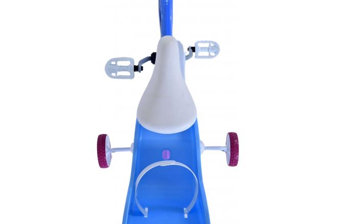 Vélo enfant Frozen - Filles - 16 pouces - Bleu - Freins à deux mains