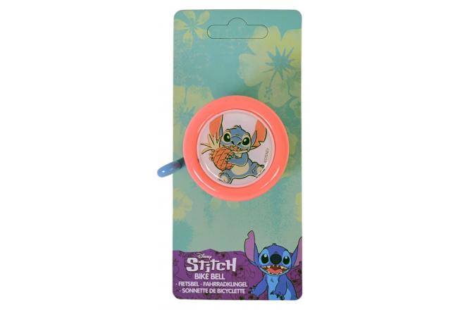 Cloche de vélo Disney Stitch - Bleu corail / Orange