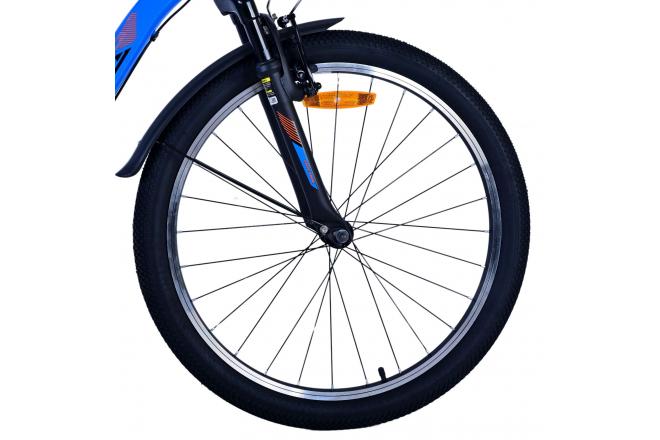 Volare Cross Kinderfiets - Jongens - 24 inch - Blauw - 3 versnellingen