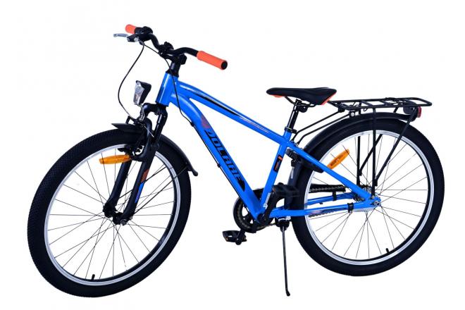 Volare Cross Kinderfiets - Jongens - 24 inch - Blauw - 3 versnellingen
