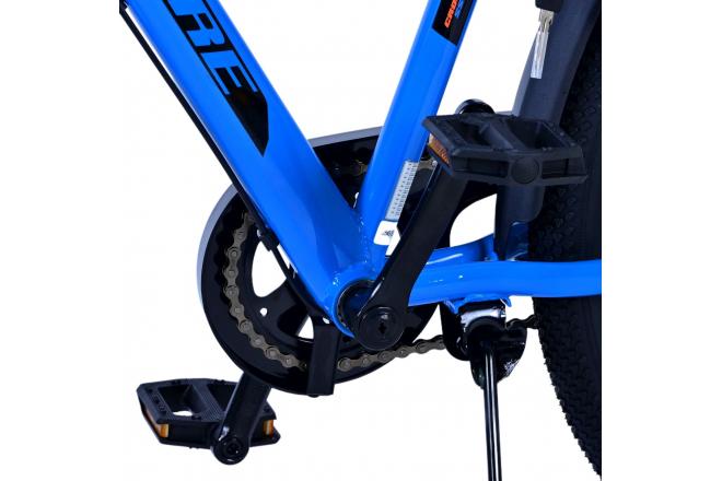 Volare Cross Kinderfiets - Jongens - 24 inch - Blauw - 3 versnellingen