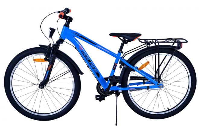 Volare Cross Kinderfiets - Jongens - 24 inch - Blauw - 3 versnellingen