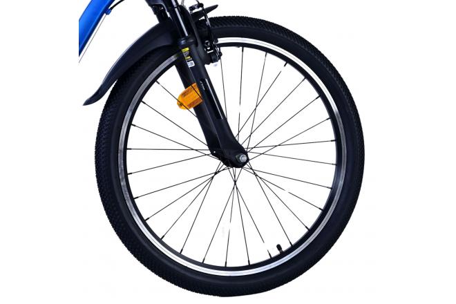 Vélo enfant Volare XC Race - 24 pouces - 21 vitesses - Bleu/Gris