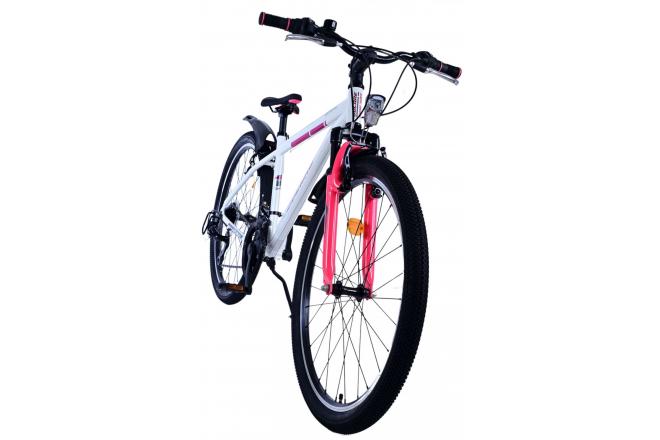 Vélo enfant Volare XC Race - 26 pouces - 21 vitesses - Blanc Rose
