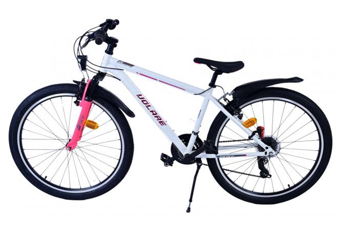 Vélo enfant Volare XC Race - 26 pouces - 21 vitesses - Blanc Rose