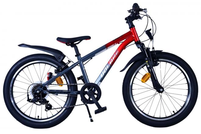 Vélo enfant Volare XC Race - 20 pouces - 7 vitesses - Rouge/Gris
