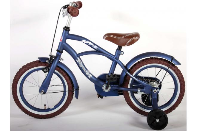 Vélo enfant Volare Blue Cruiser - garçon - 14 po - bleu - assemblé à 95 %