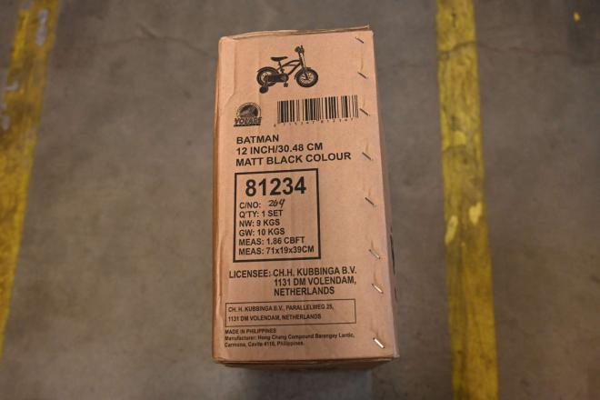 Vélo enfant Batman - garçon - 12 po - noir