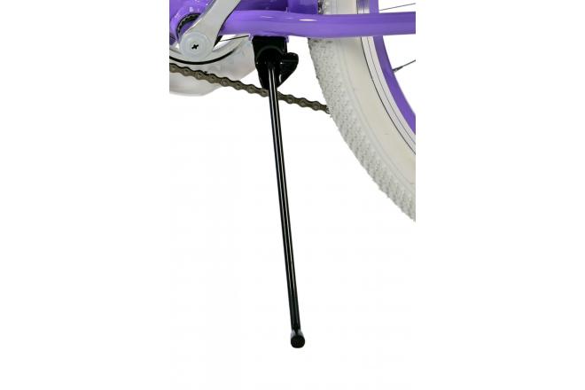 Vélo enfant Volare Lovely - Filles - 24 pouces - Violet - 7 vitesses