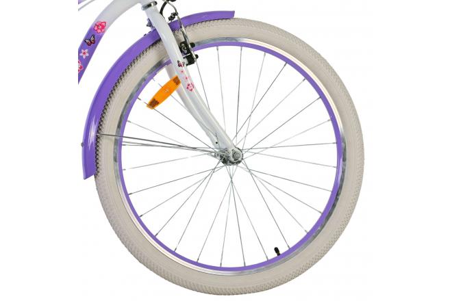 Volare Lovely Vélo enfant - Filles - 26 pouces - Violet - Freins à deux mains