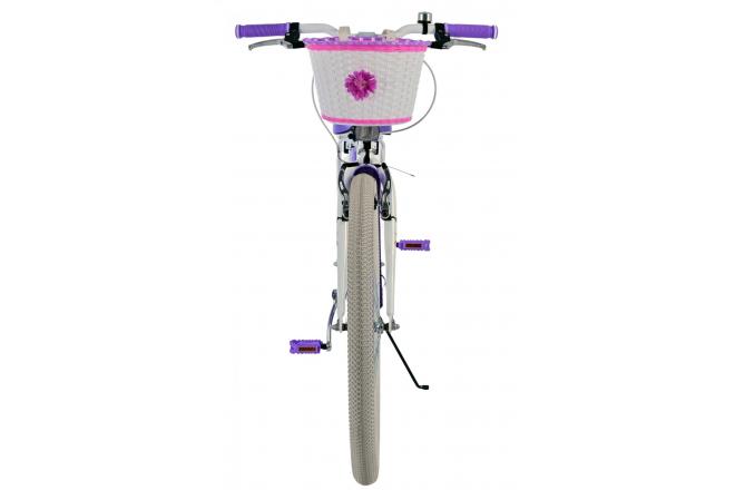 Volare Lovely Vélo enfant - Filles - 26 pouces - Violet - Freins à deux mains