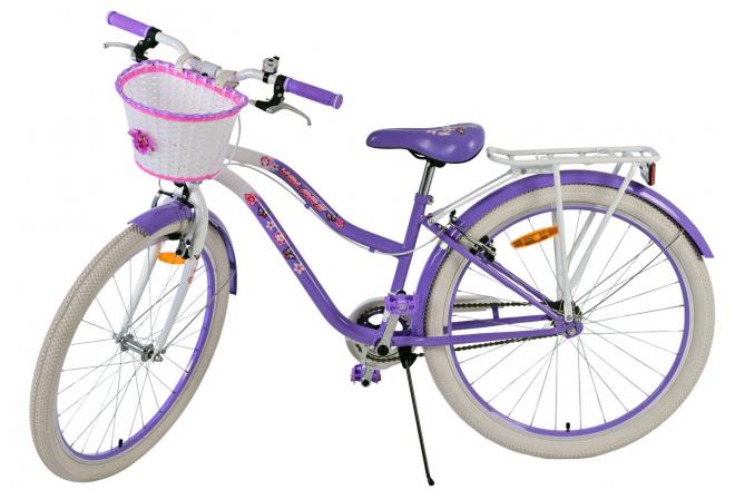 Volare Lovely Vélo enfant - Filles - 26 pouces - Violet - Freins à deux mains
