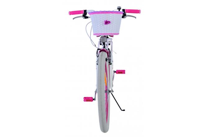 Volare Lovely Vélo enfant - Filles - 24 pouces - Rose- Freins à deux mains