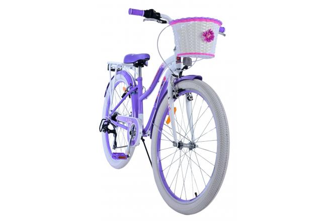Volare Lovely Vélo enfant - Filles - 26 pouces - Violet - 7 vitesses