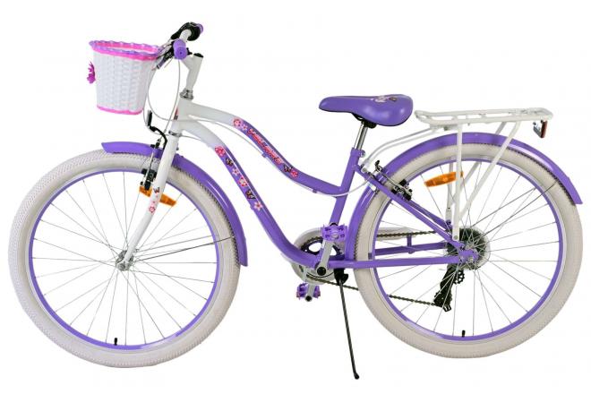 Volare Lovely Vélo enfant - Filles - 26 pouces - Violet - 7 vitesses