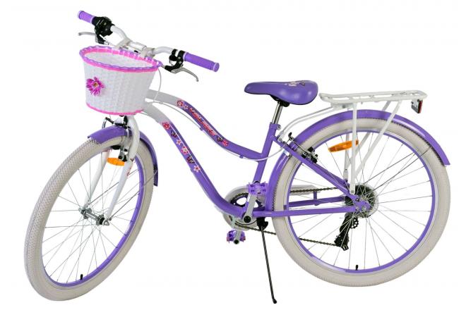 Volare Lovely Vélo enfant - Filles - 26 pouces - Violet - 7 vitesses