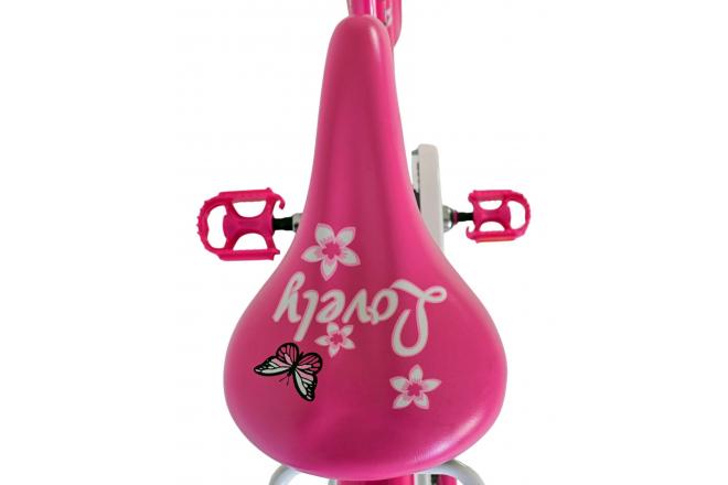 Volare Lovely Vélo enfant - Filles - 26 pouces - Rose - Freins à deux mains