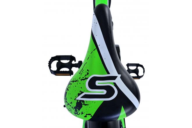 Volare Sportivo Vélo enfant - Garçons - 24 pouces - 7 vitesses - Noir Vert