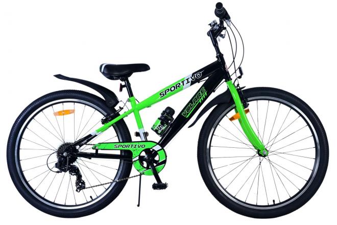 Volare Sportivo Vélo enfant - garçons - 26 pouces - Vert - 7 vitesses