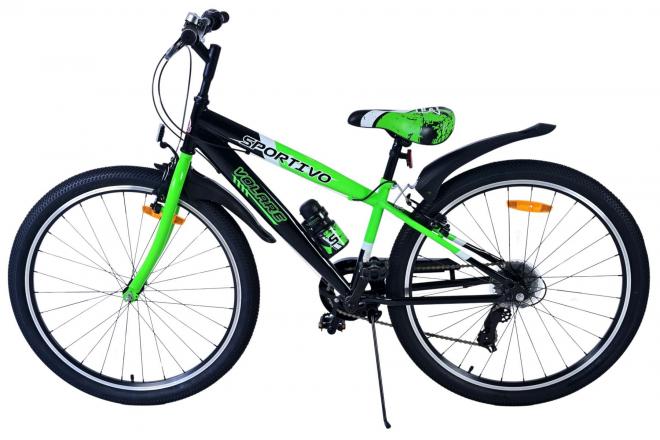 Volare Sportivo Vélo enfant - garçons - 26 pouces - Vert - 7 vitesses