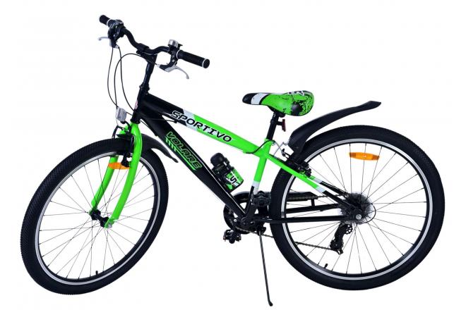 Volare Sportivo Vélo enfant - garçons - 26 pouces - Vert - 7 vitesses