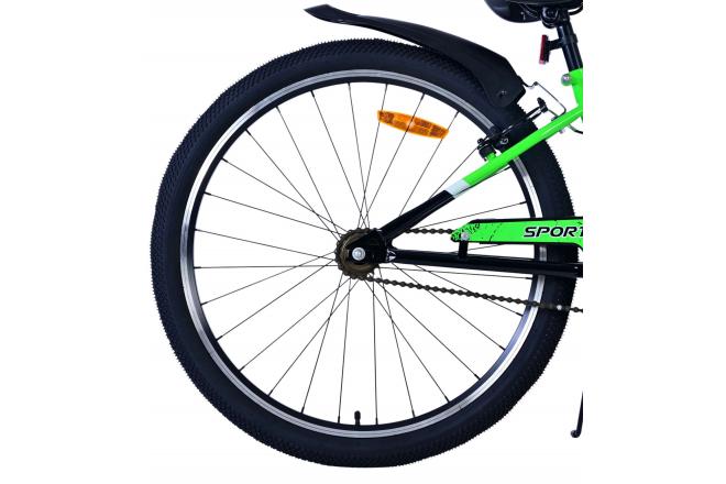Volare Sportivo Vélo enfant - Garçons - 26 pouces - Vert - Freins à deux mains