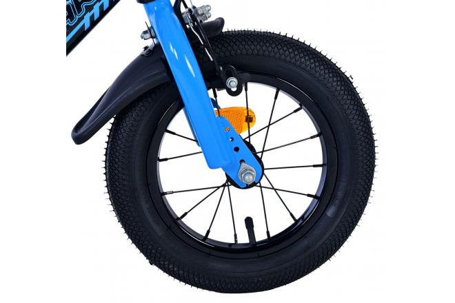 Volare Sportivo Vélo enfant - garçon - 12 pouces - Bleu Noir